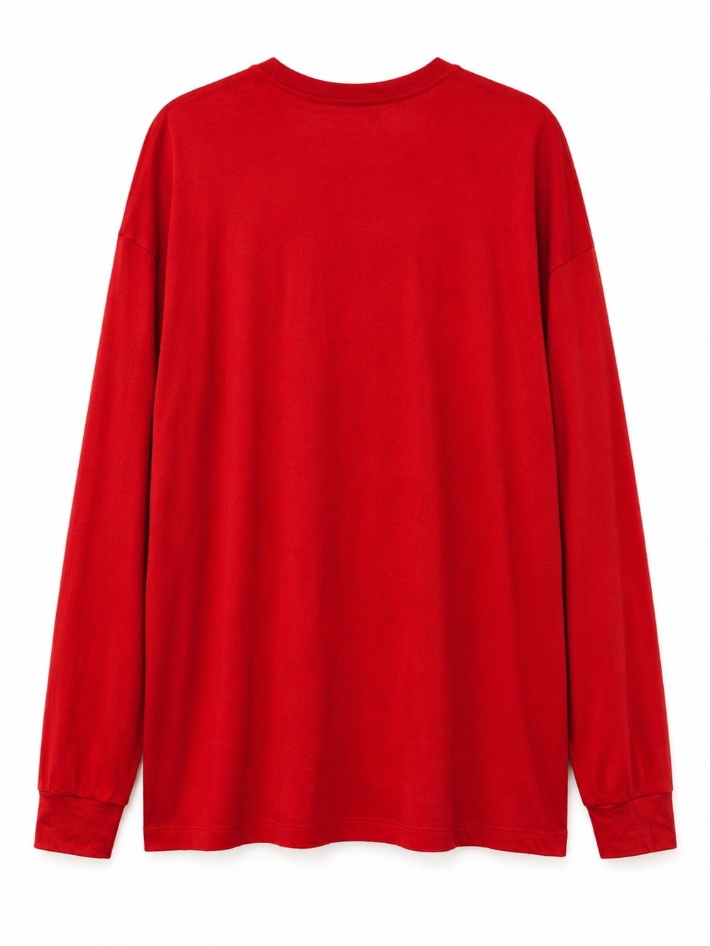 Victoria's Secret Red Long Sleeve Crystal VS Logo Tee - Picture 3 of 4